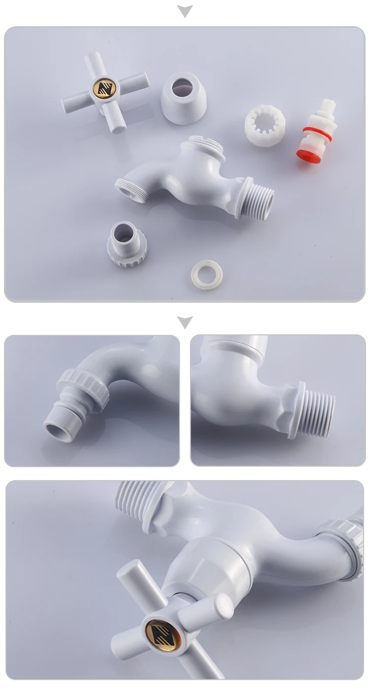 Different Types Modern Designer Bottle Tap Plastic Faucet Water Tap