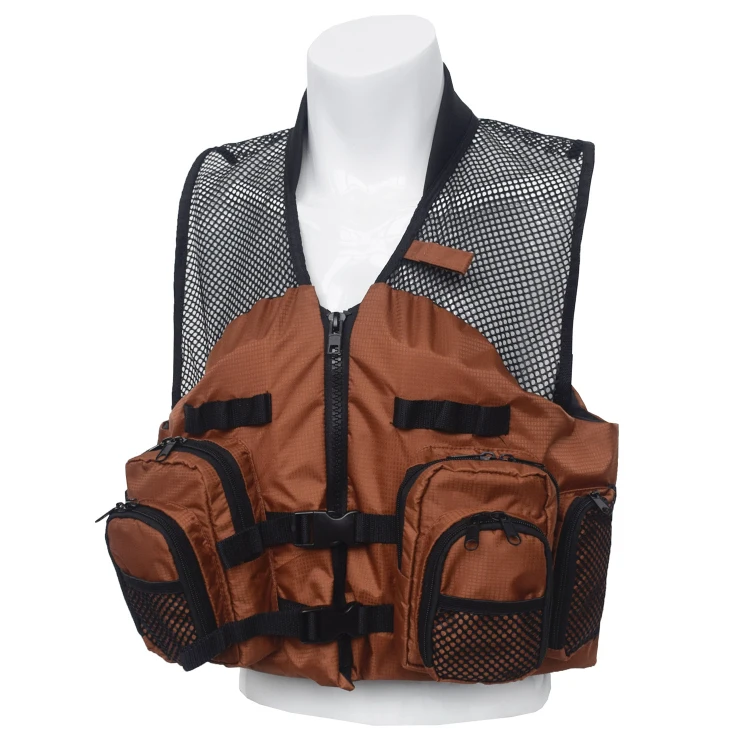 Universal Fly Fishing Padded Mesh Vest Sports Safety Life Jacket