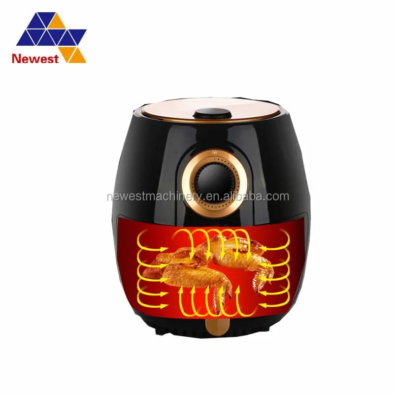 

Kitchen Home Commercial Round Electric Air Deep Fryer Without Oil Hot Air Fryer
