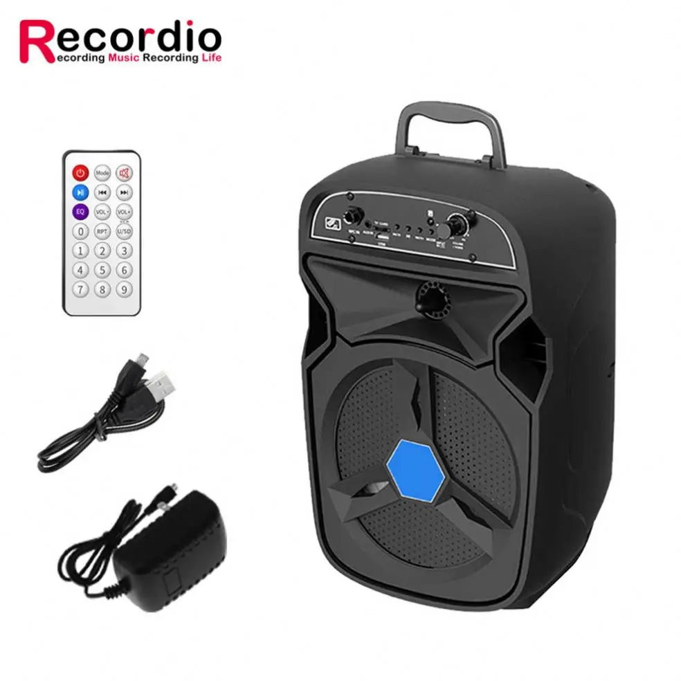 

GAS-Q8 Multifunctional Trolley Speakers With Disco Light Show With High Quality