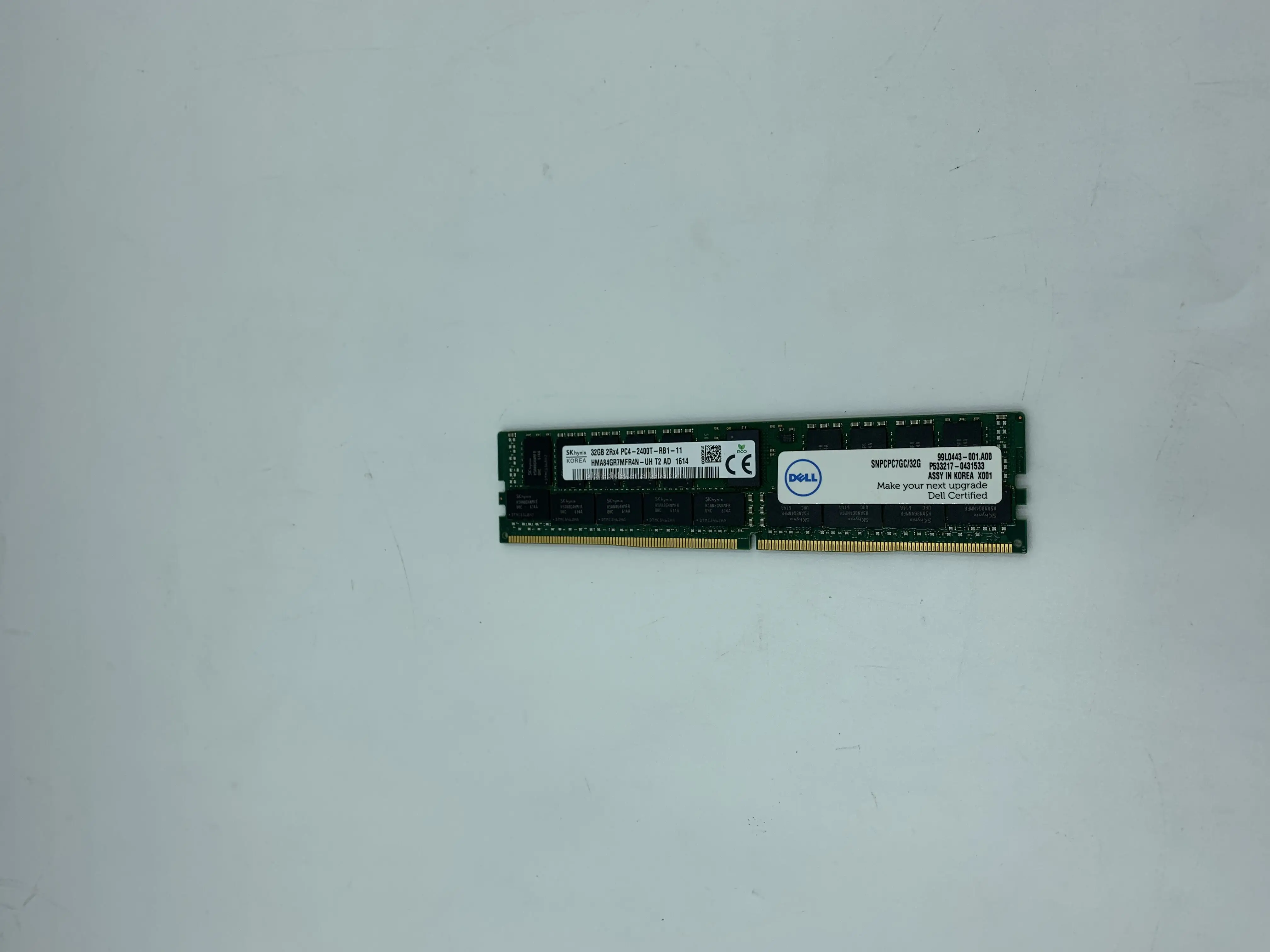 Dell 32GB 2Rx4 DDR4-2400 RDIMM Server Memory – SNPCPC7GC/32G (A8711888) – Lifetime Warranty