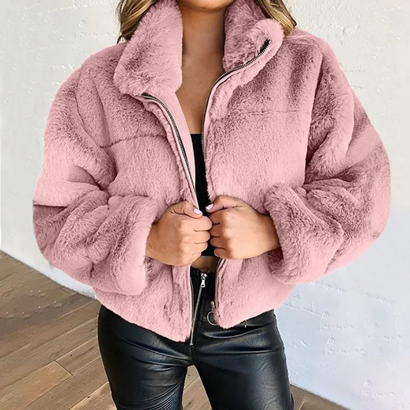 

Z.LESS Amazon Best Seller Winter Fur Coats Women Leather Coat Jackets Wholesale Women Winter Coat for Keep Warm