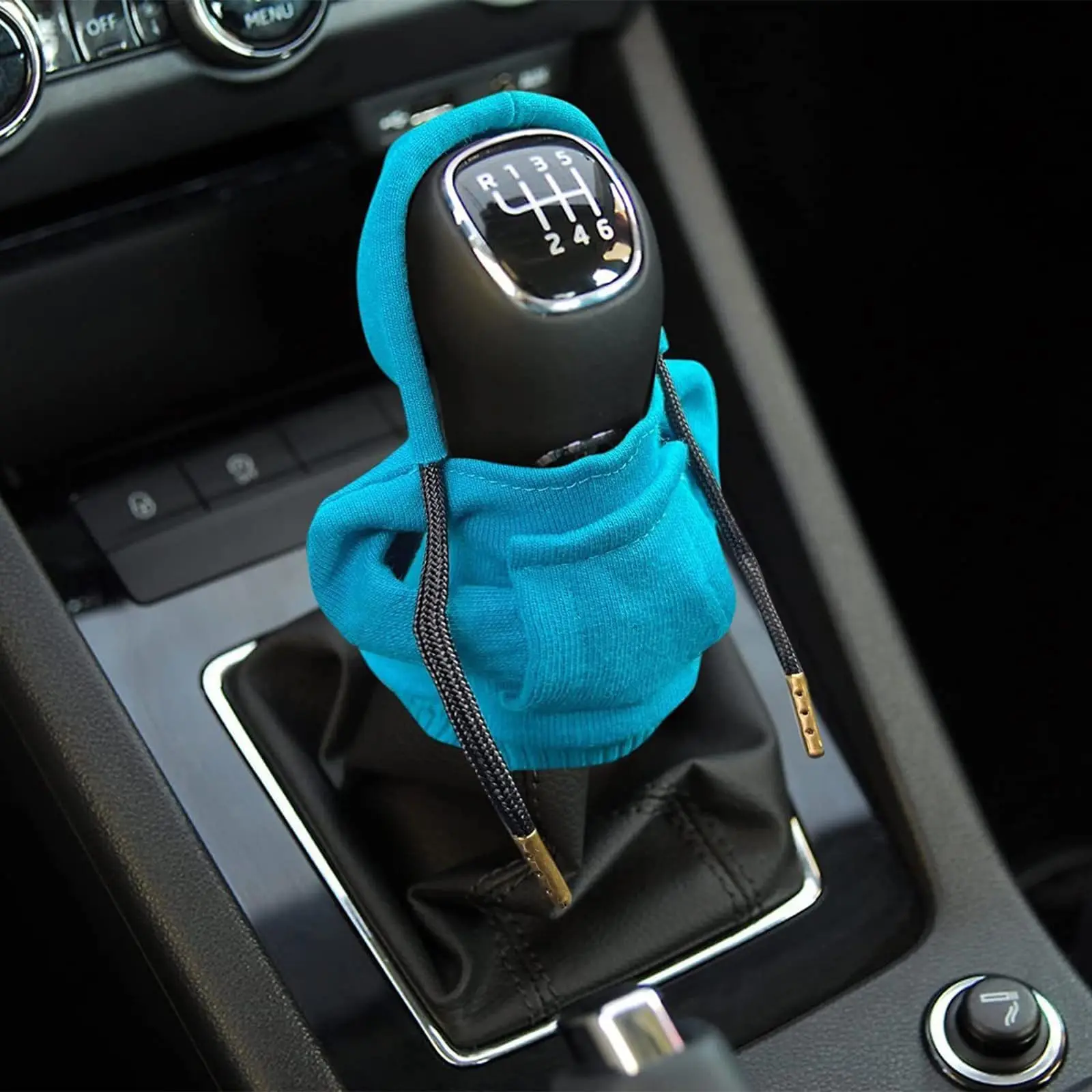 

2023 New Arrival Creativity Sweatshirt Nonslip Funny Modeling Universal Gear Shift Knob Cover car gear hoodie cover