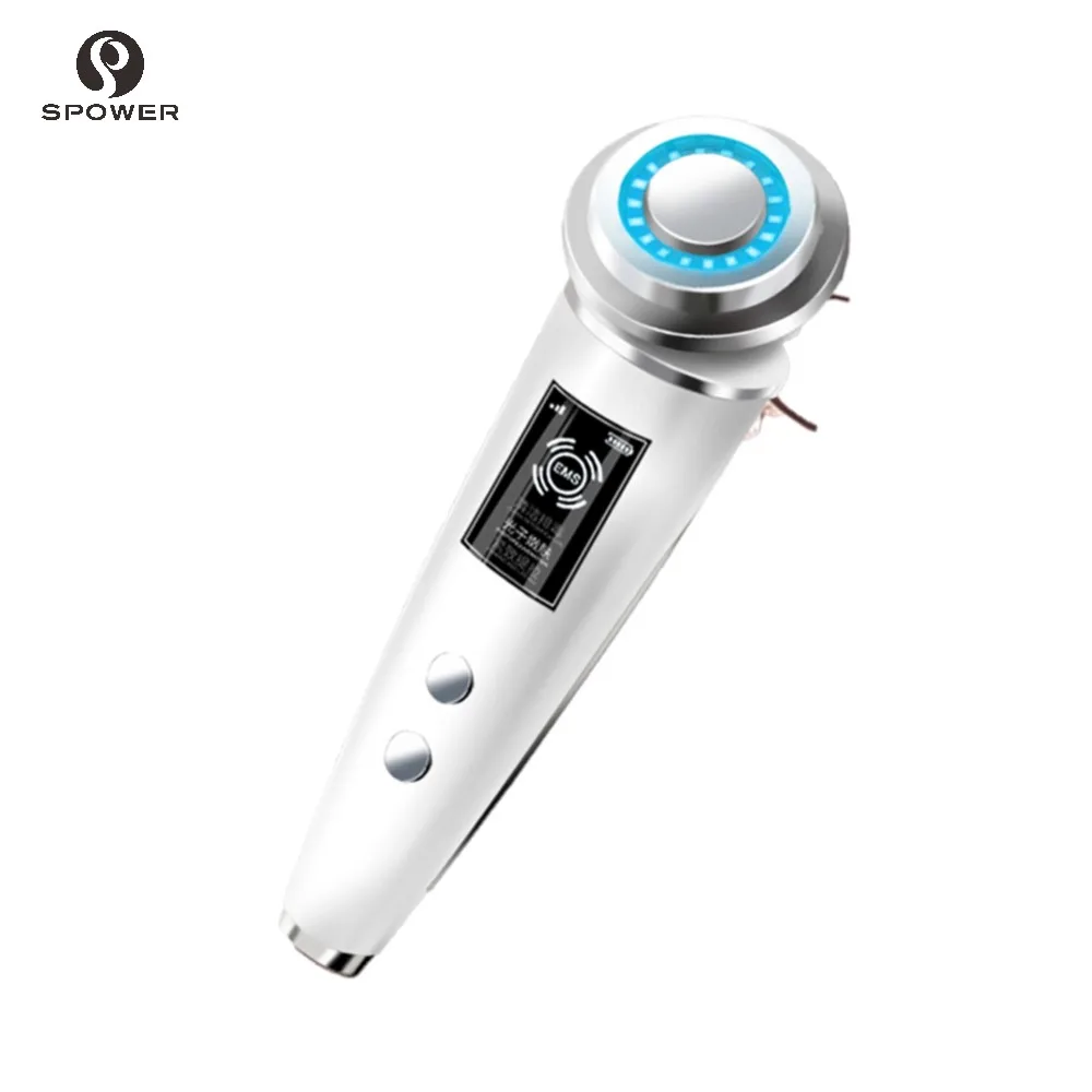 

RF Ems Beauty Instrument Deep cleansing Lift Skin care Face Beauty Equipment Radio Frequency Face Massager Facial Massage Tool