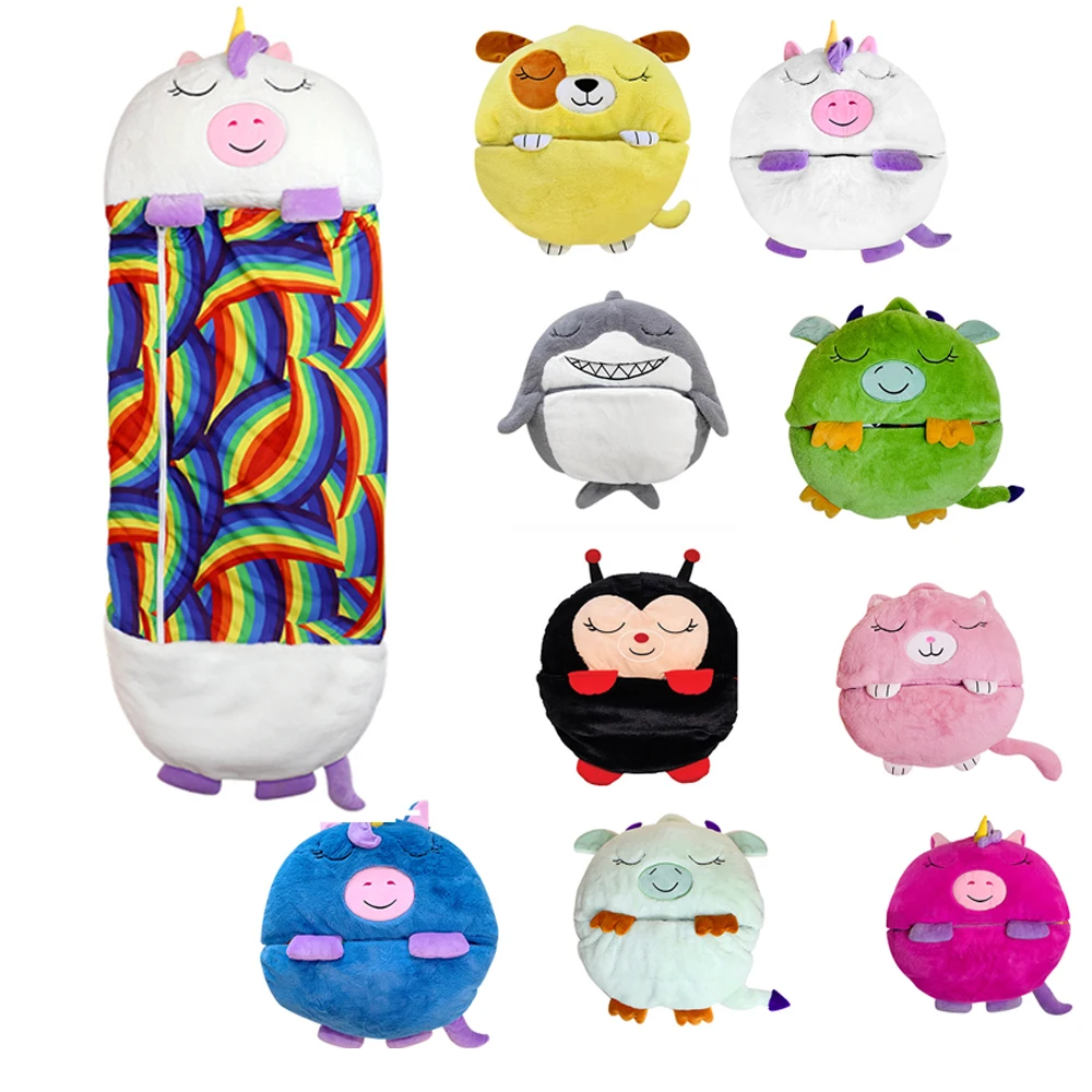 

10 colors happy naper pillow sleeping bag sleep sacks happy nappers