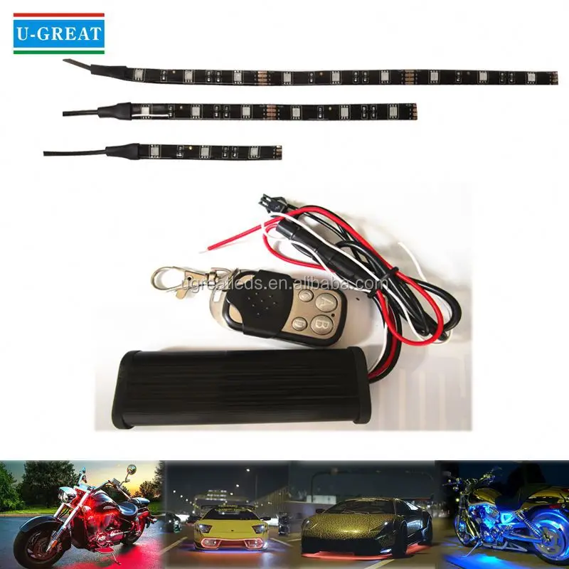 Alibaba Hot Sale Wholesale RGB Color Magic Car LED Atmosphere Strip Light