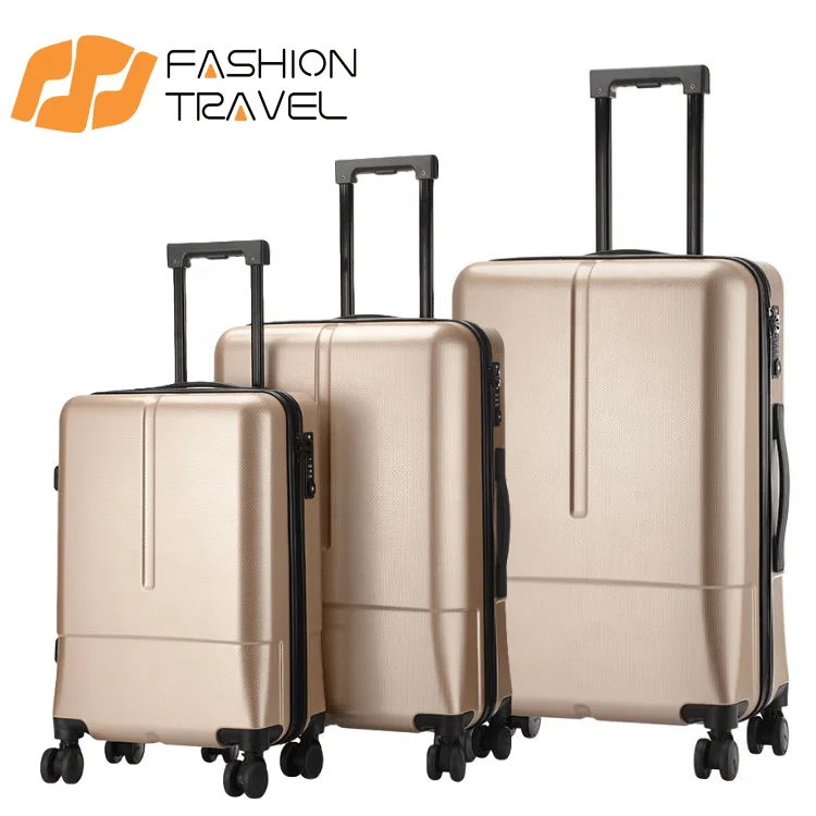 

2020 new Design luggage ABS+ PC Suitcase TSA lock Travel Luggage set 20inch, Customized color
