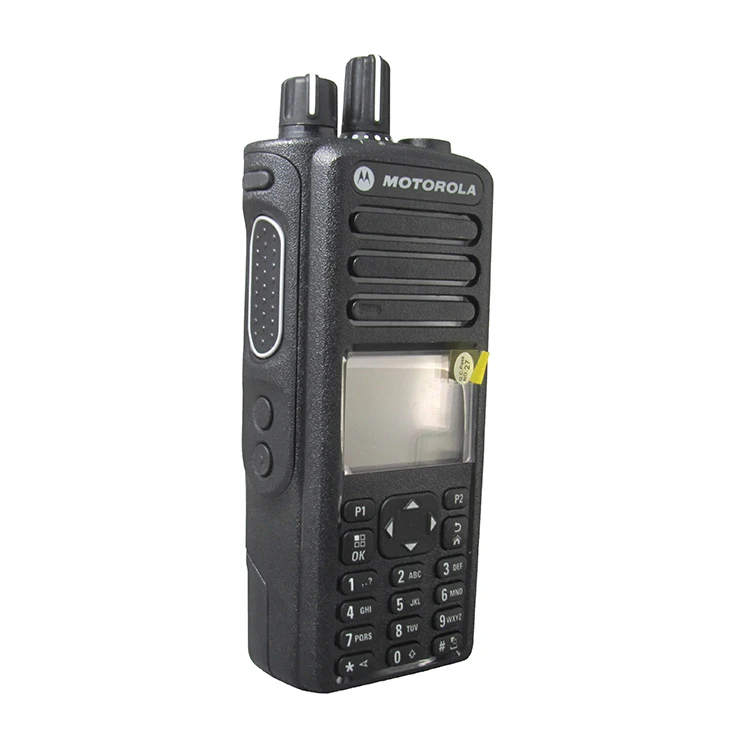 

Motorola Walkie Talkie 50 km Gamma UHF VHF Two Way Radio DGP8550e, Black