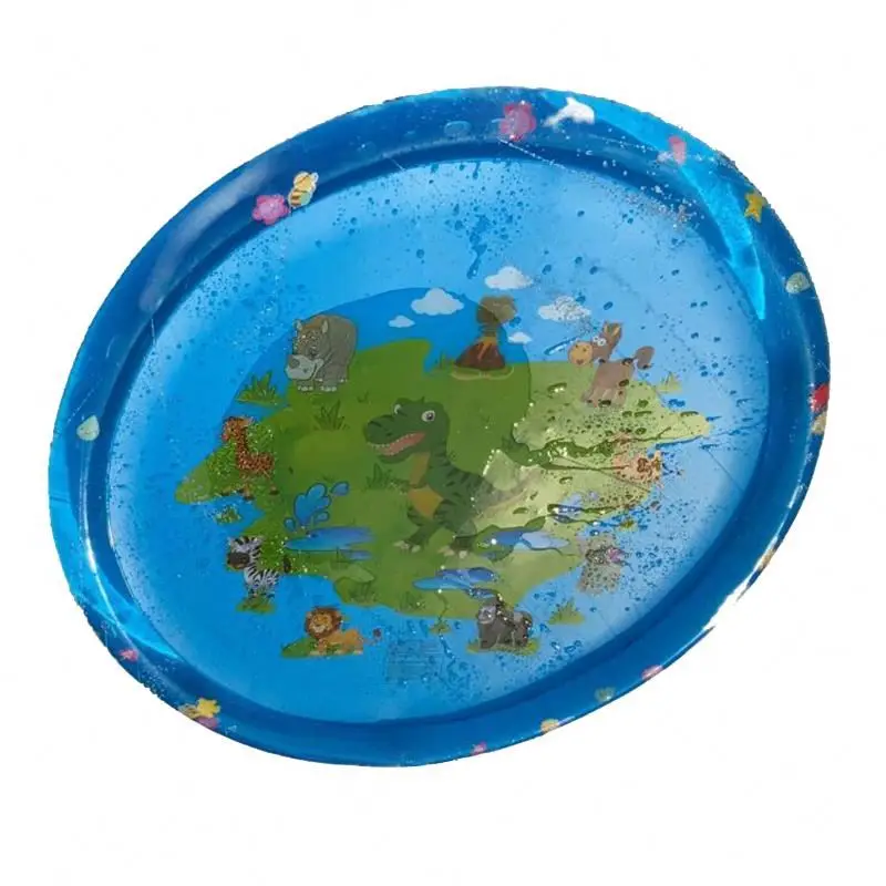 

water spray pad ,NAYu2 inflatable water mat spray splash pad, Blue