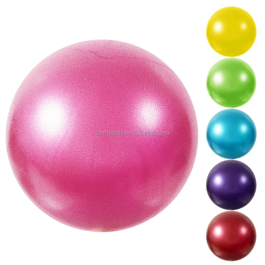 

Factory price Stability Balance Bender mini diameter improve stability durable PVC exercise gym ball, Pink, purple, green, black,grey, red,etc