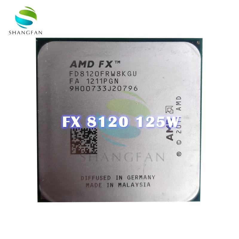 

Wholesale AMD FX-Series FX-8120 FX 8120 3.1 GHz Eight-Core CPU Processor 125W FX8120 FD8120FRW8KGU Socket AM3+