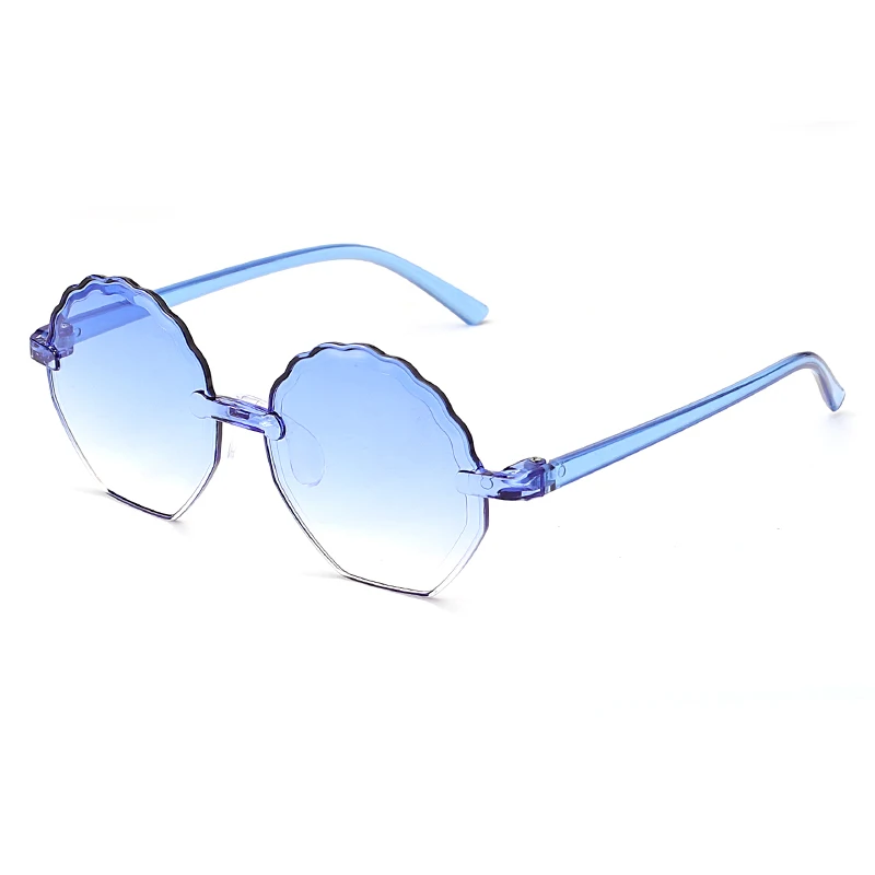 

kids sunglasses 2021 Cheap colorful Wholesale Fashionable rimless child sunglasses