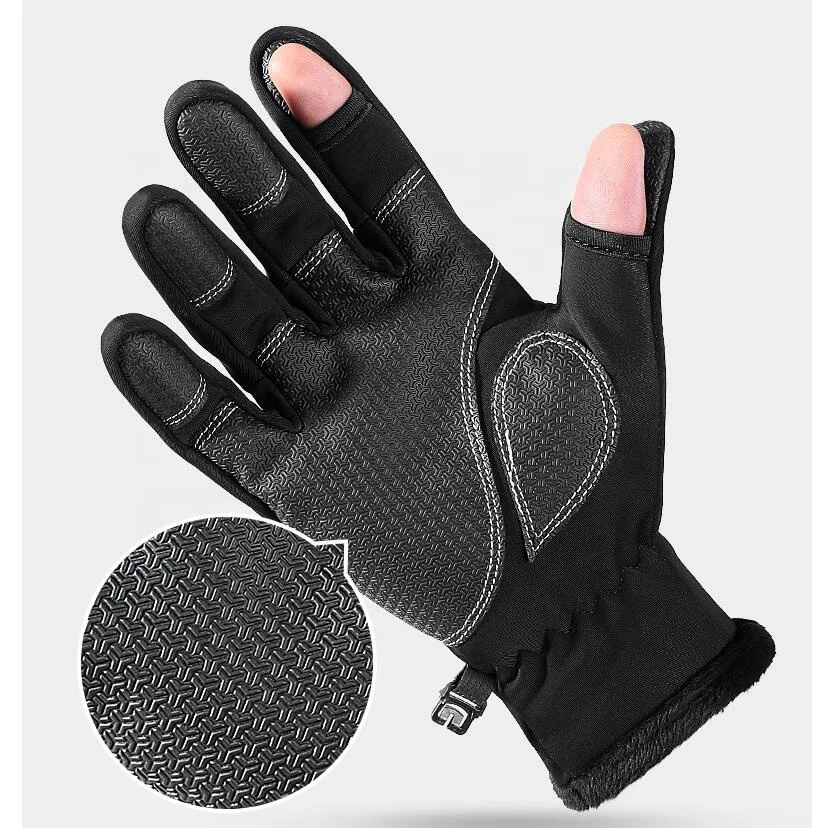 

Lightweight cold weather insulated fishing gloves photography motorcycle gloves easy to operate camera