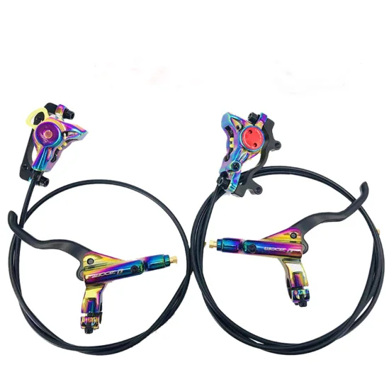 

oil disc brake HB975 oil brake mountain bike hydraulic brake super M395 oil disc, Multicolor