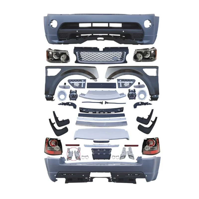 

L320 Car Facelift Bodykit For Land Rover Range Rover Sport 2002-2009 Upgrade To 2010-2012 Body Kit Auto Parts