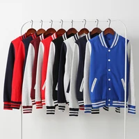 

Custom Adult And Youth 600GSM Fleece Baseball Letterman Jacket Color Fleece Varsity Jacket