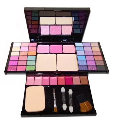 

Private Label Custom TYA 2021 Beauty Cosmetic Makeup Palette Set With Mirror And Brush, Mixed