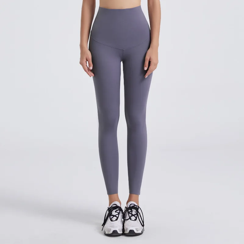

New Sports Pants High Waist Leggings Butt lift Skinny Stretch Soft hand feeling Pants Gym fitness wears