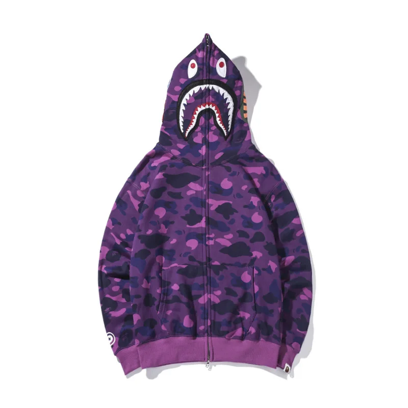 

2021 Best selling bape ape jacket hoodys cotton unisex all over print hoodie, Customized colors