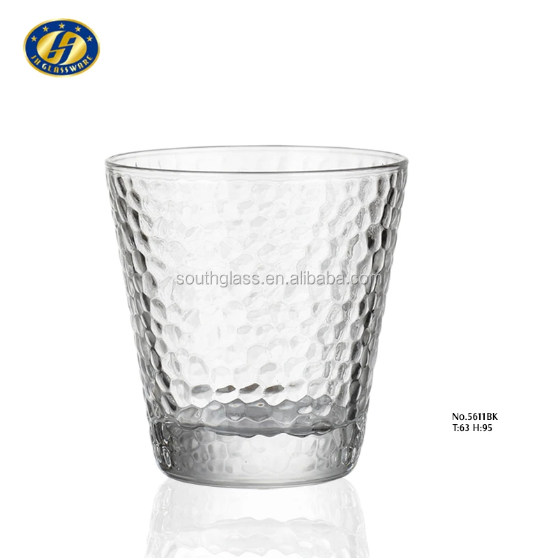 

11OZ NEW HAMMER SERIES GLASS TUMBLER, WHISKY TUMBLER, JUICE TUMBLER