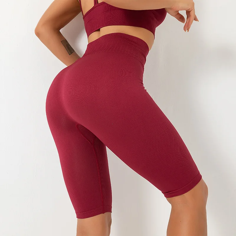 

2020 Custom Logo Wholesale Seamless Reliable Quality Gym High Waist Yoga Sweatpants Set Women Gym Tights Custom Joggers Pants