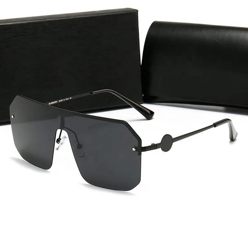 

New Arrival big frame polarized sunglasses for men driving personality spring mirror legs sunglasses 6222, Multi colors