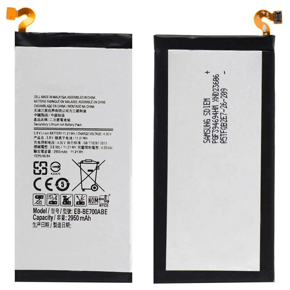 

EB-BE700ABE 2950mAh lithium ion rechargeable cell phones battery For SAMSUNG Galaxy E7 E7000 E700F AKKU DDP service