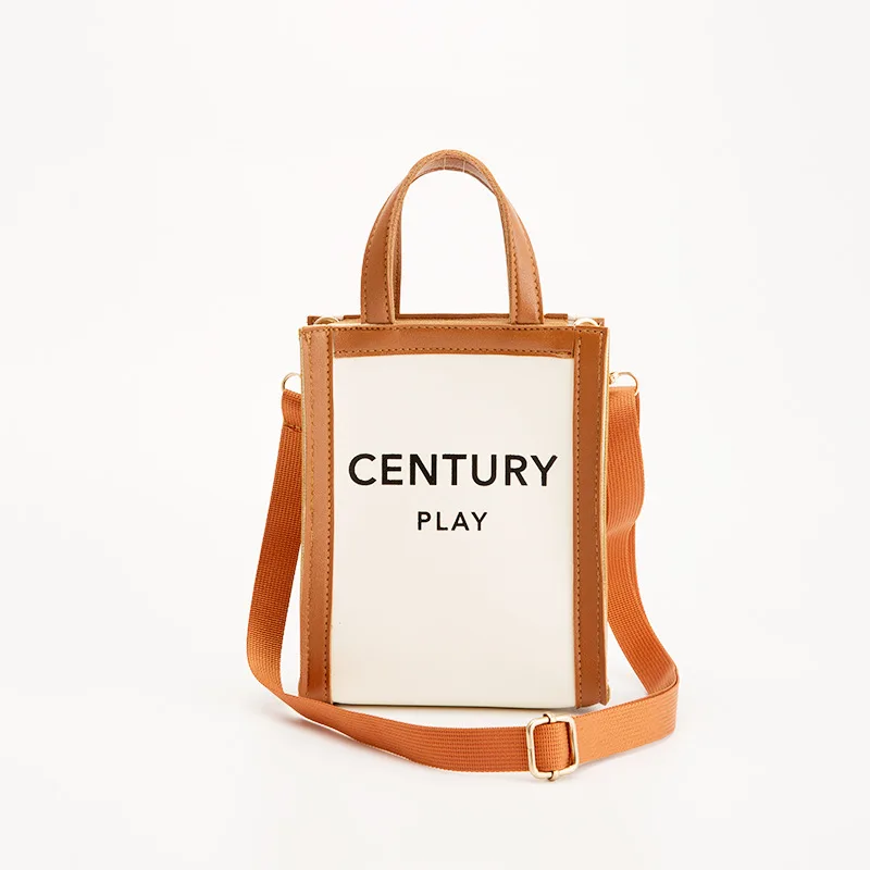 

2021 New product Lattice printing color matching bucket small square bag women handbags for women, Customizable