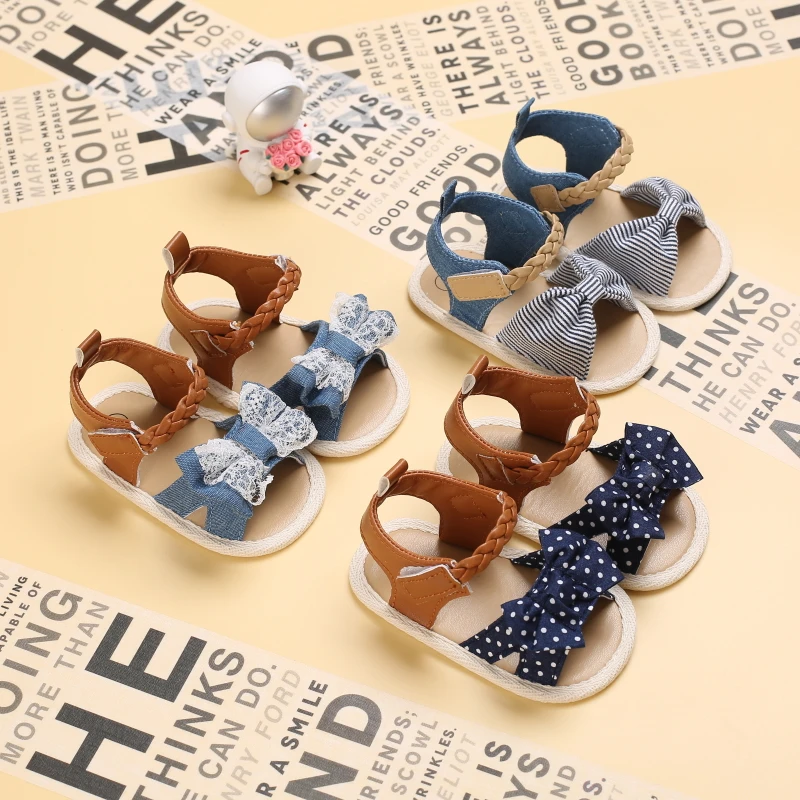 

Female baby soft bottom summer slip shoes breathable baby toddler shoes