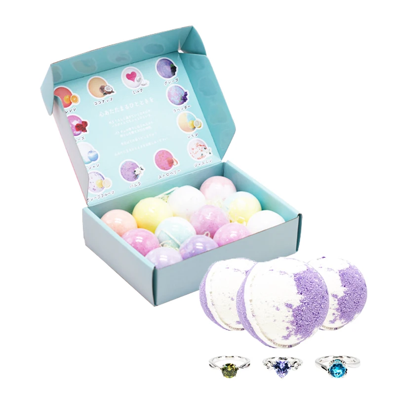 

Amazon Rainbow Bubblybelle Ring Inside The Body Shop Bubble Making Balls With Toy Inside Bath Bombs, Colorful