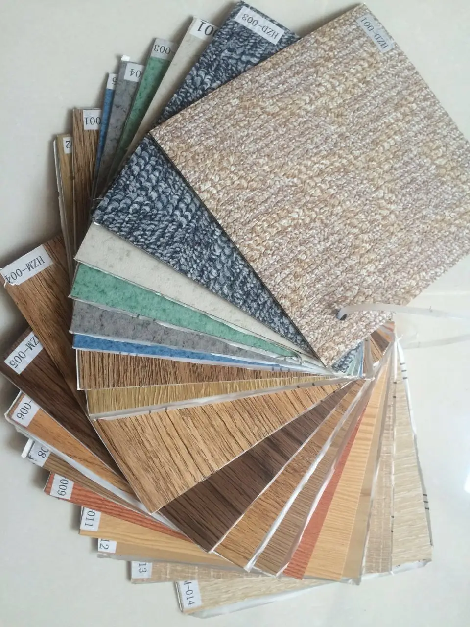 Uv Coating Surface Treatment Pvc Vinyl Flooring Self Adhesive Vinyl