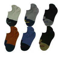 

100% cotton custom men invisible no show socks