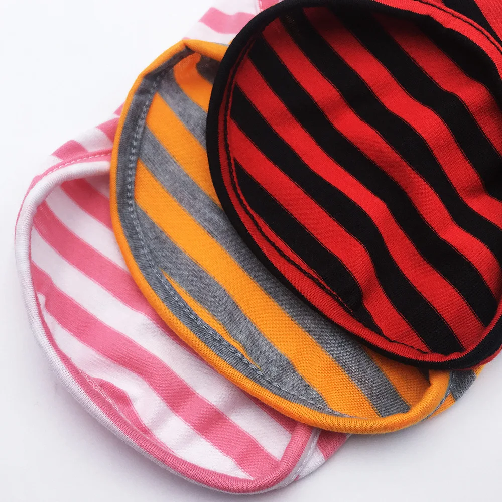 

2020 Hot sell spring summer dog dress cute striped princess style sweet lady pet dog clothes, Black