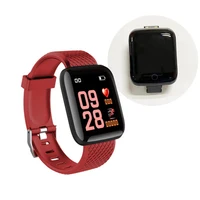 

New Product 116Plus Smart Watch 2019 Hot Sale Mens Women Sports Fitness Wrist Waterproof Bracelet Bluetooth Android Watch Band