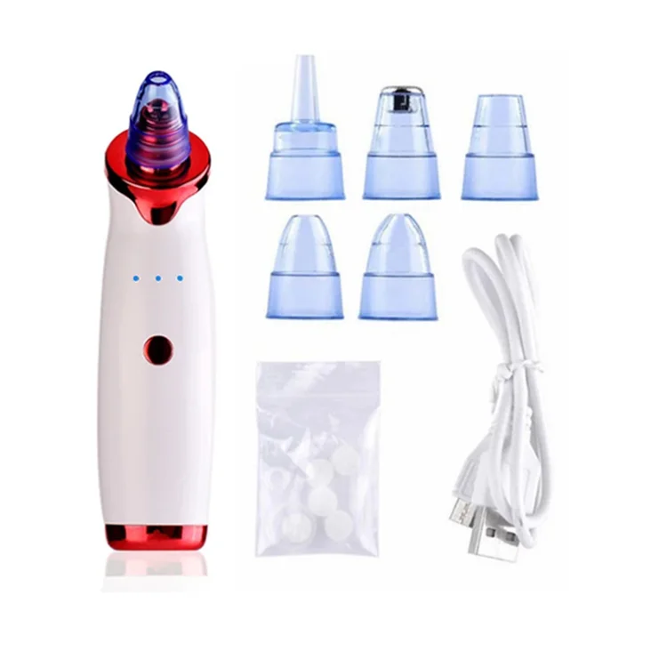 

Hot Sell Multifunction Strong Suction Blackhead Pore Remover Vacuum Cleaner Remover Tool