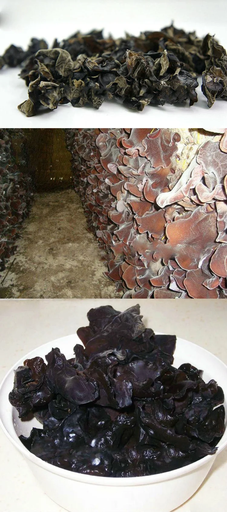 
Dried black fungus with low price and ISO, HACCP, HALAL certificates 