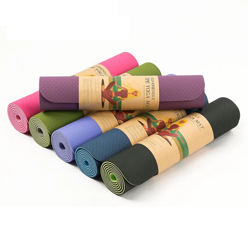 

Eco Friendly Non Slip Custom Logo TPE Camping Manufacturer Tpe Yoga Mat