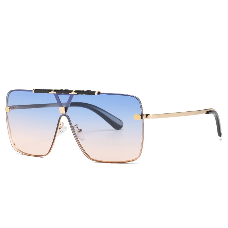 

Rectangle trendy sunglasses 2020 oversized unique women and men sunglasses, As the pictures shows