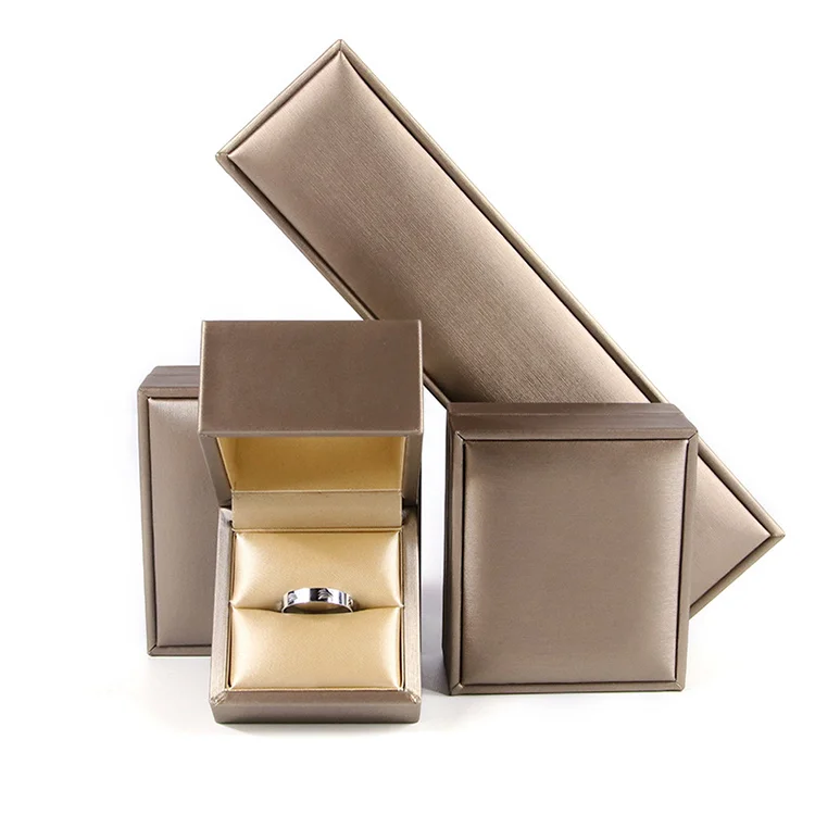 

Luxury Leather Jewelry Gift Box Jewelry Set Package schmuckverpackung For Rings Pendants Bracelets, Customized color
