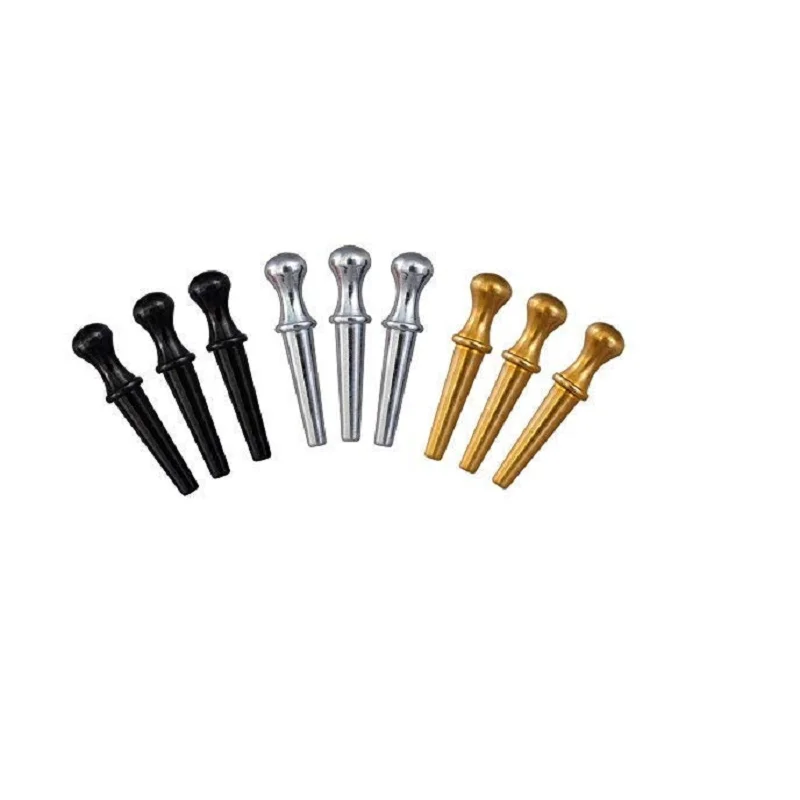 

Hot Sale 22.8 MM Cribbage Pegs Silver Black Brass Copper For 5/64 Hole, Silver, black, copper, bras