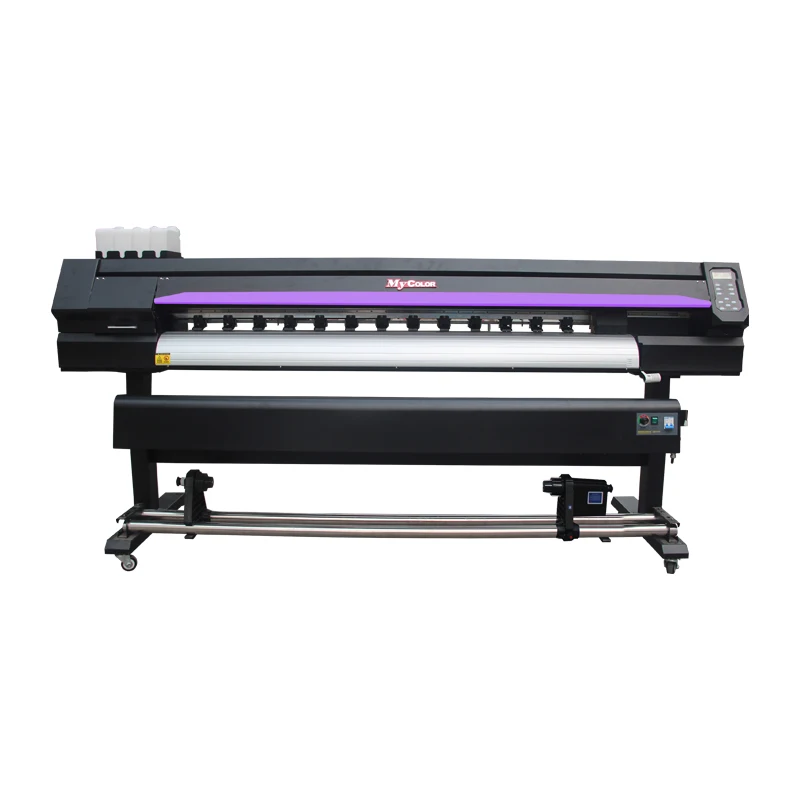 

eco solvent plotter 1.8m large format printer eco solvent printer i3200 from china factory