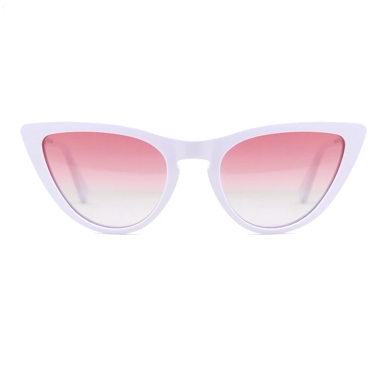 

95223 Fashion Cat Eye Polarized Acetate Sunglasses, 6 colors