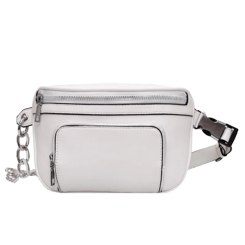 

Summer Women's Bag Versatile Fashion Chain Single Shoulder Chest Bag Simple Popular Waist Bag