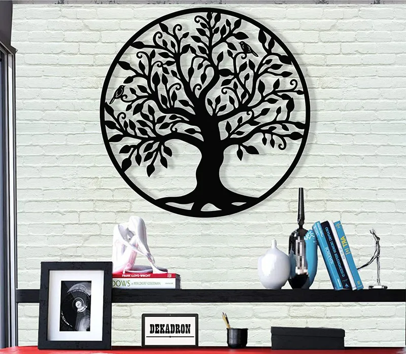metal tree of life wall art decor