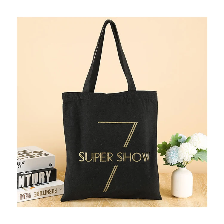

BSCI Factory Custom Logo Canvas Bags for Shopping, Accept customized color
