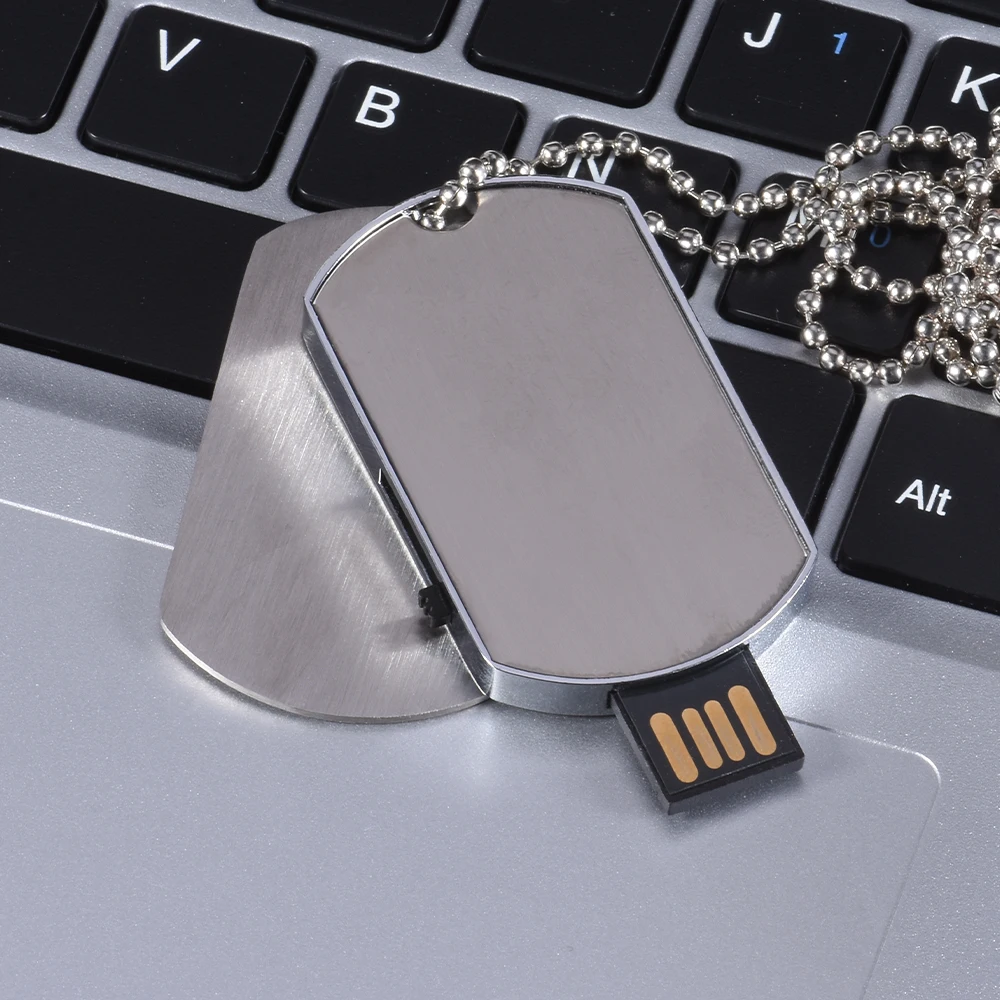 

custom memorias usb stick metal Key Chain necklace pen thumb drive 1gb 2gb 32gb 2.0 thin usb flash drive disk