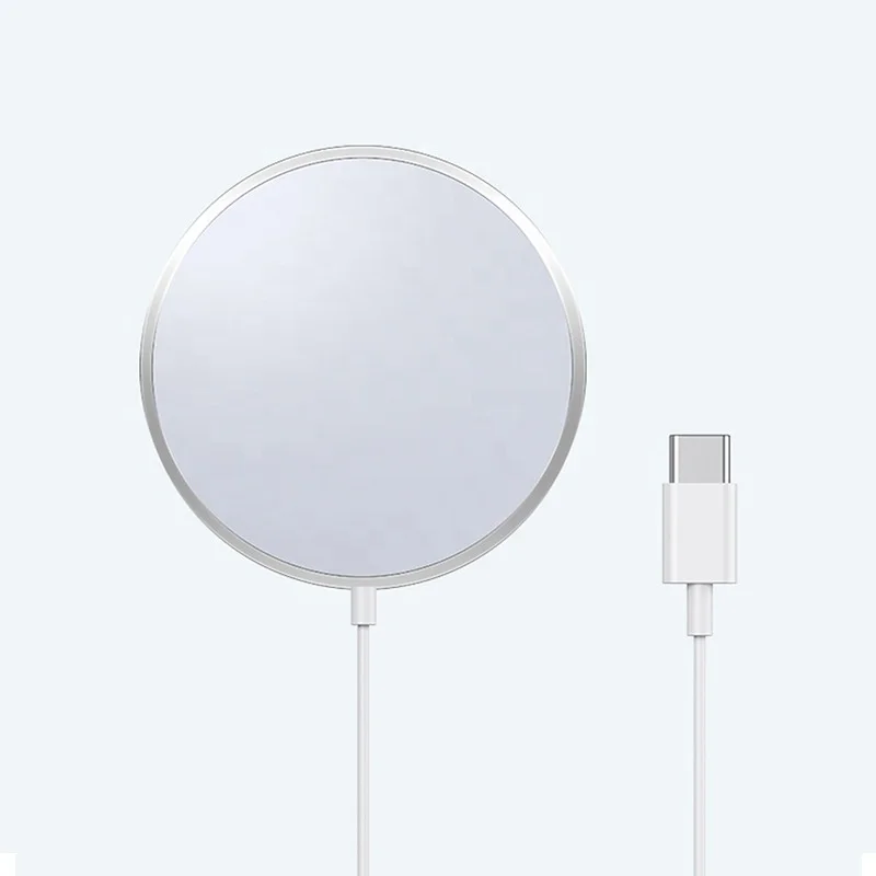 

High Quality 15W Magnet Magsafing in Charging Pad Qi Wireless Charger for Mag safe iPhone 12/iPhone 13/iPhone 13pro