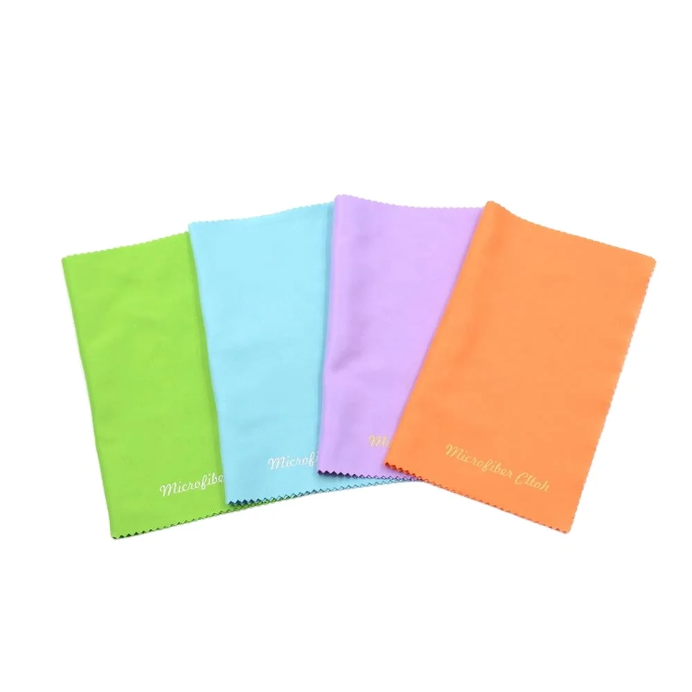 

Promotional Super Fine Fibre Magic Cloth and Microfiber glasses cleaning cloth, Blue and black