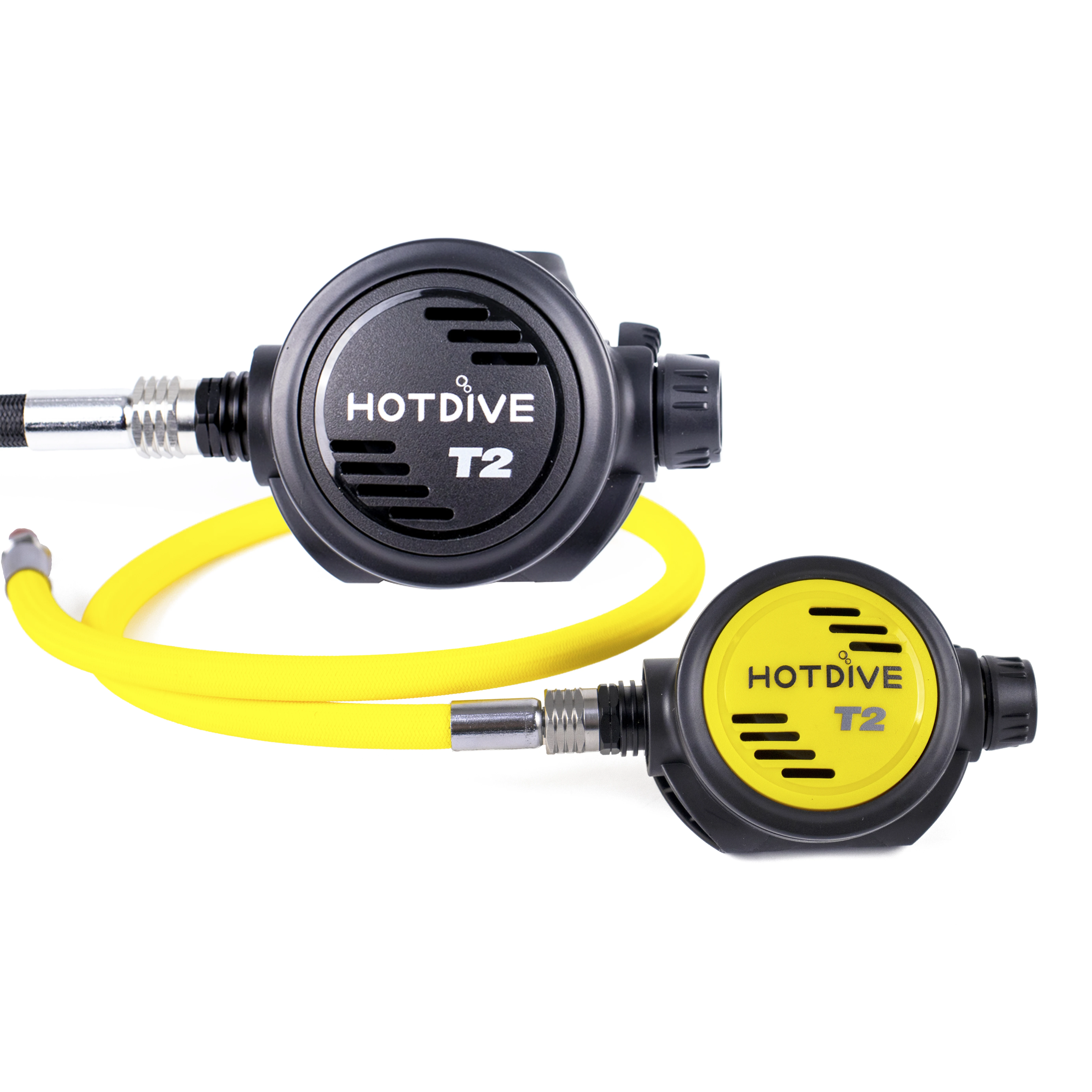 

Scuba Diving Equipment Accessories Balanced Easy Breathing Regulator Adjustable 2nd Second Stage Regulator, Black/yellow/white