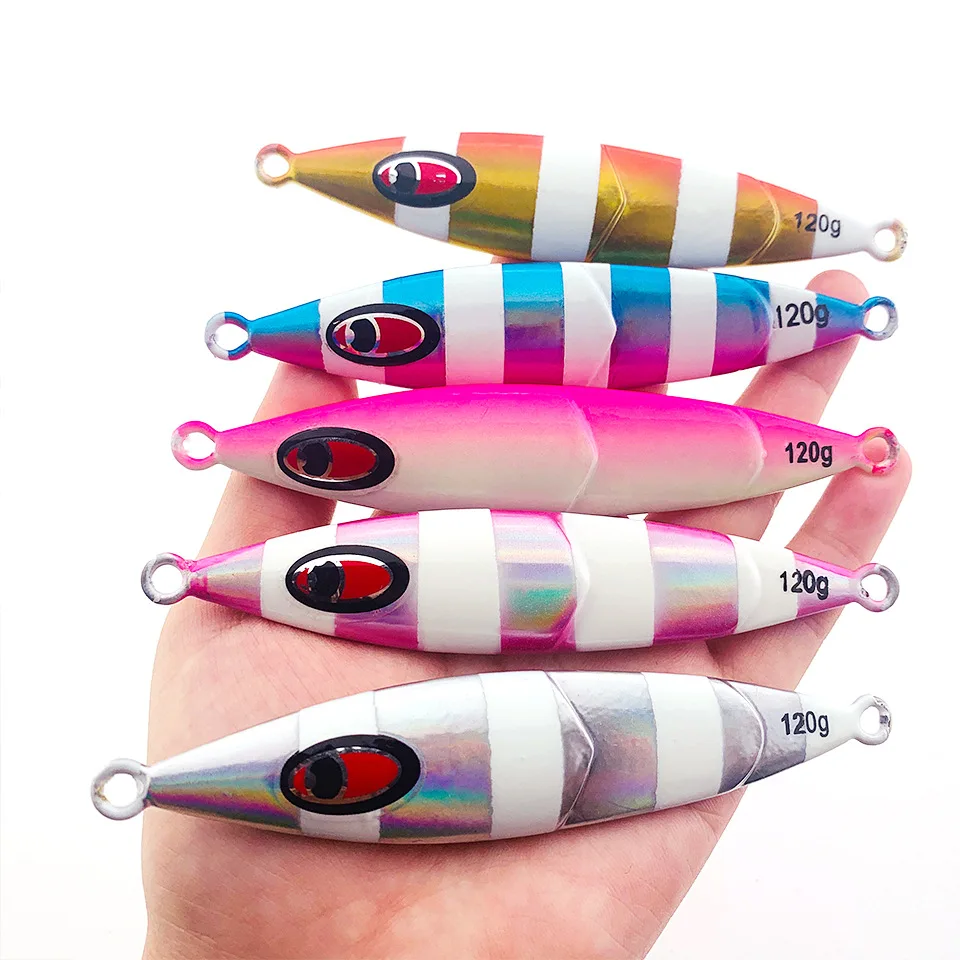 

Trolling Hard Bait Bass Fishing Bait Tackle Trout Jigging Lure Jigs Saltwater Lures lead fishing lure, Various